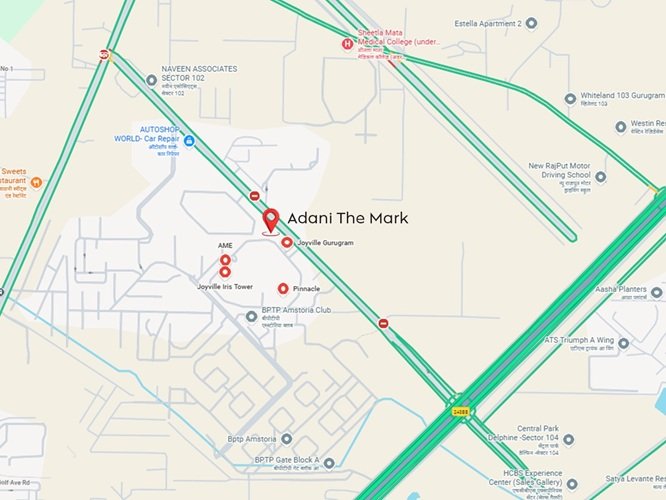 Adani-102-location-map